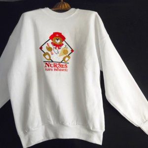Sweatshirt Cheek-O ladies (231bhtsh) preowned clean no damage Good
